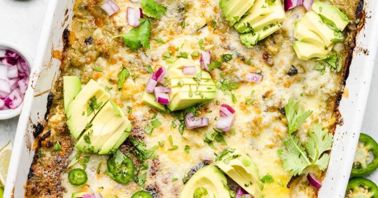 green chili chicken enchilada