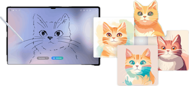 sketch to image cat