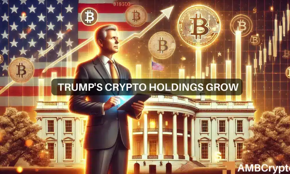 Trumps crypto holdings grow