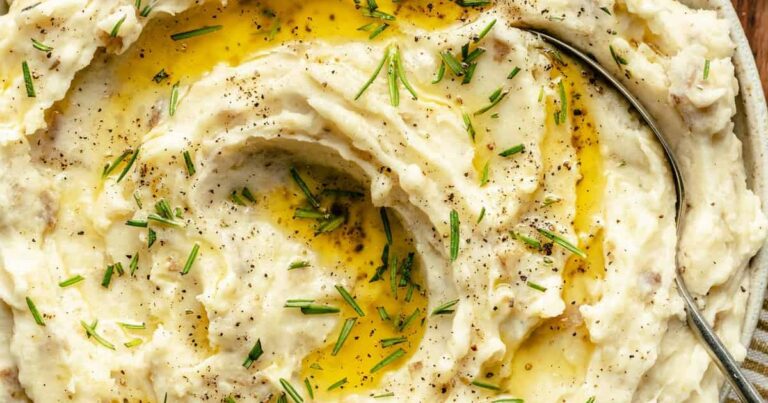 creamy slow cooker garlic