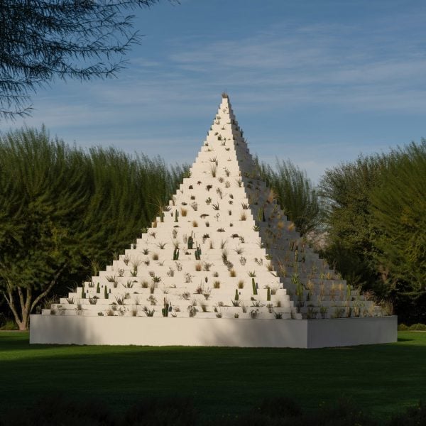 the living pyramid palm springs agnes denes dezeen 2364 sq 1