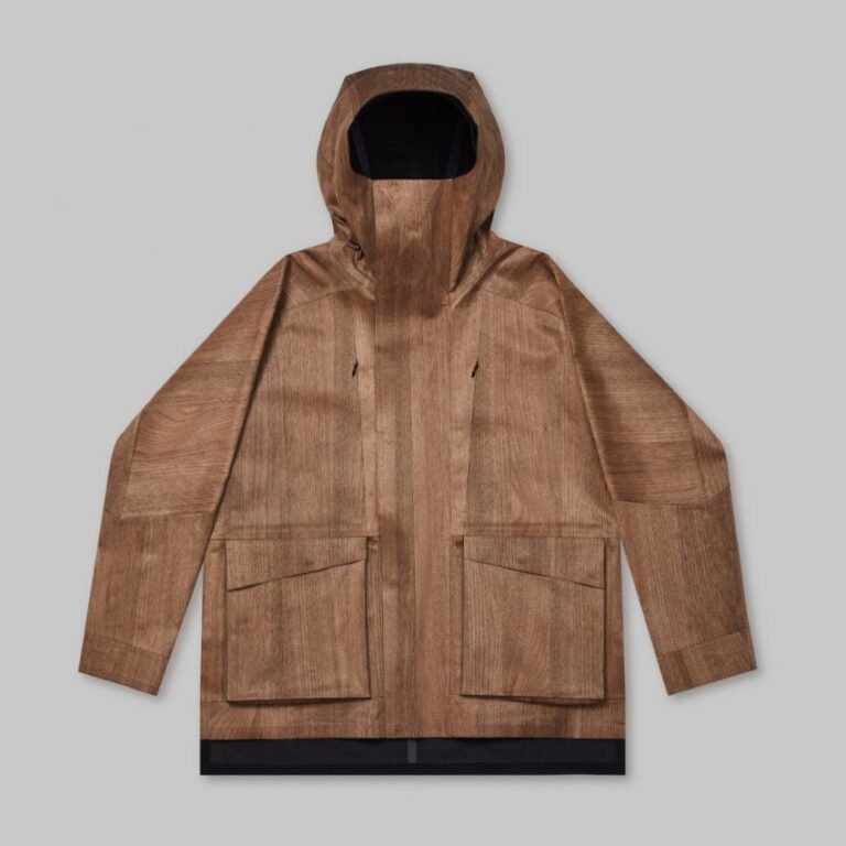 vollebak wooden jacket american walnut dezeen 2364 sq 852x852